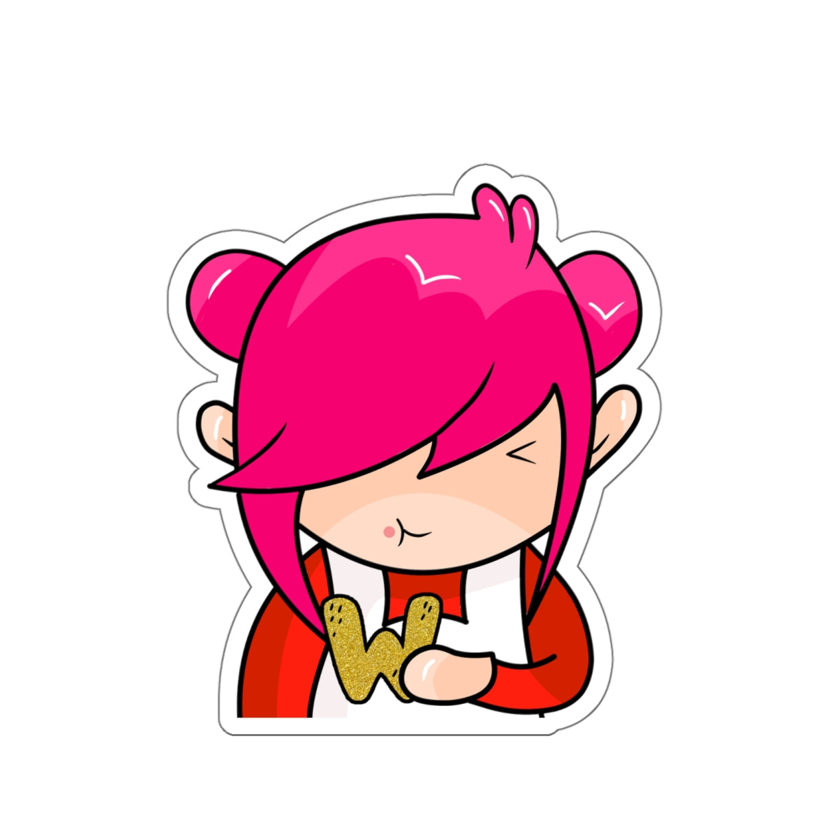 AlphaBetty W Stickers
