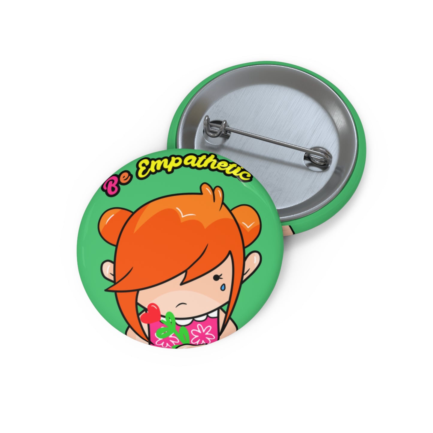 AlphaBetty Be Empathetic Pin Buttons