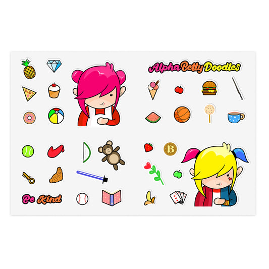 AlphaBetty Sticker Sheets
