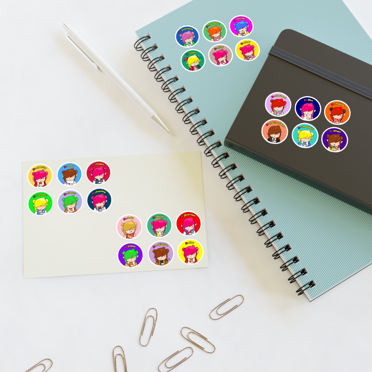 AlphaBetty Inspirational Sticker Sheets