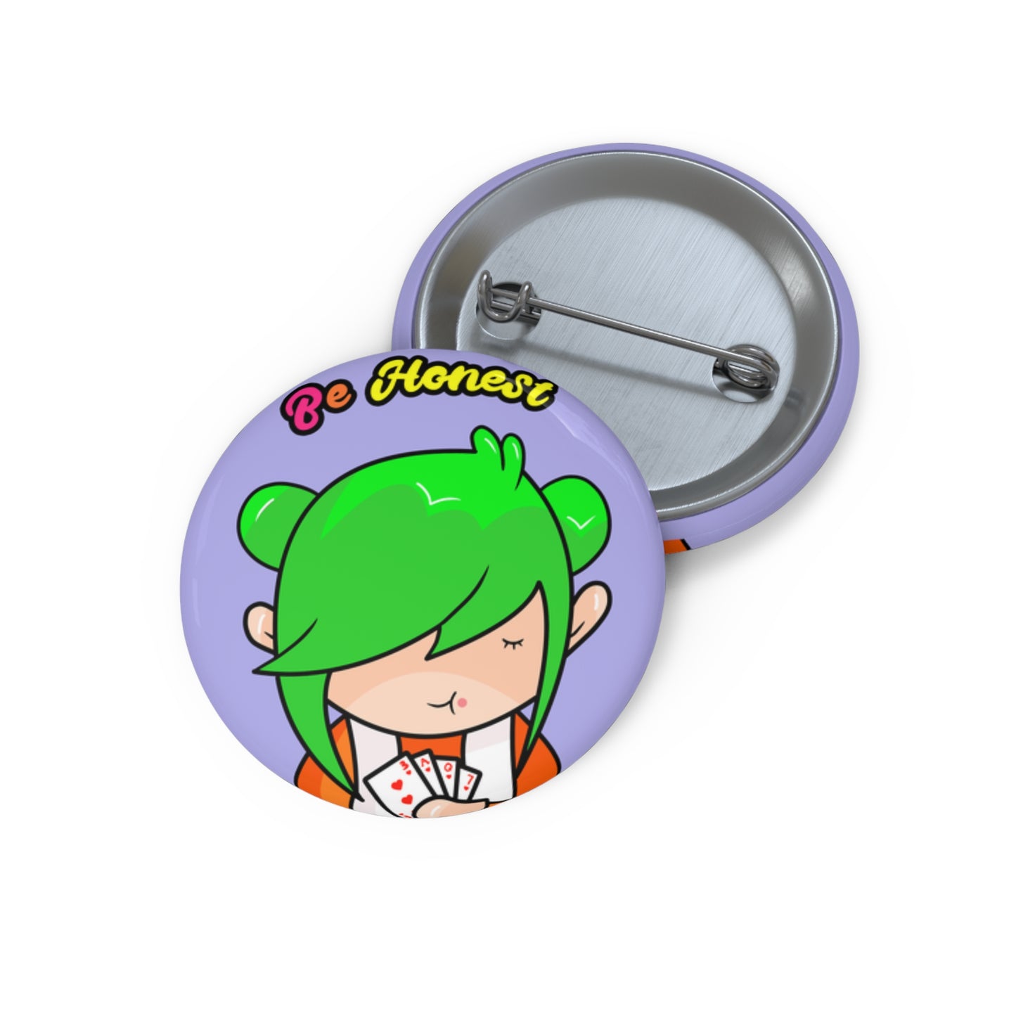 AlphaBetty Be Honest Pin Buttons