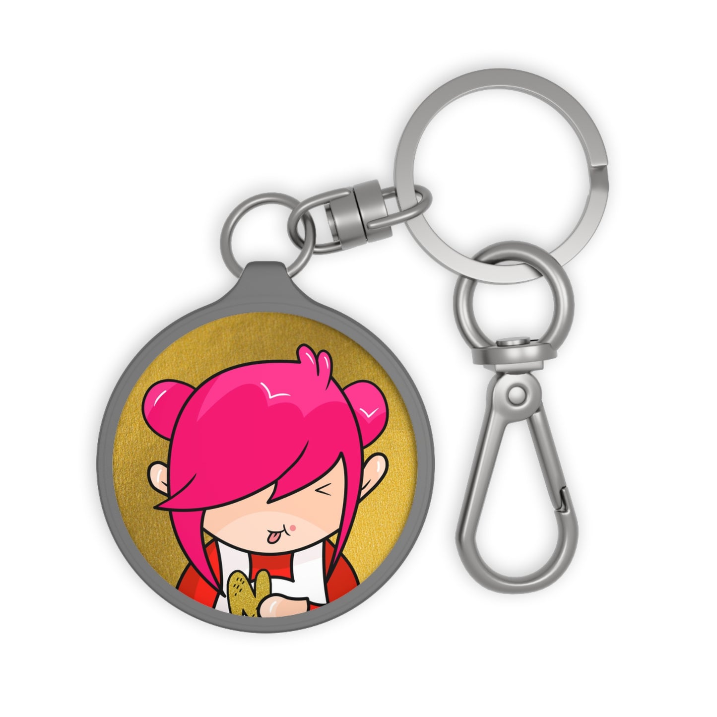 AlphaBetty N Keyring Tag