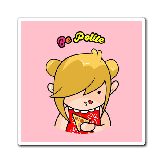 AlphaBetty Be Polite  Magnets