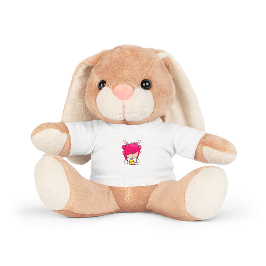 Plush Bunny with T-Shirt