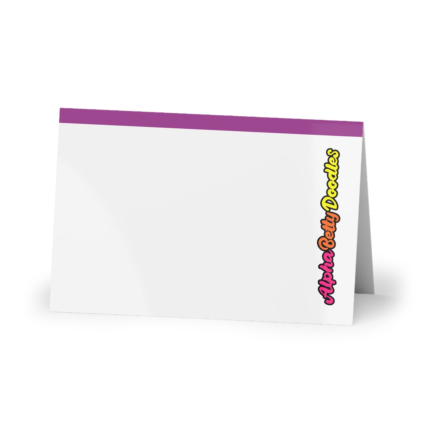 AlphaBetty Happy Birthday Cards (1 or 10-pcs)