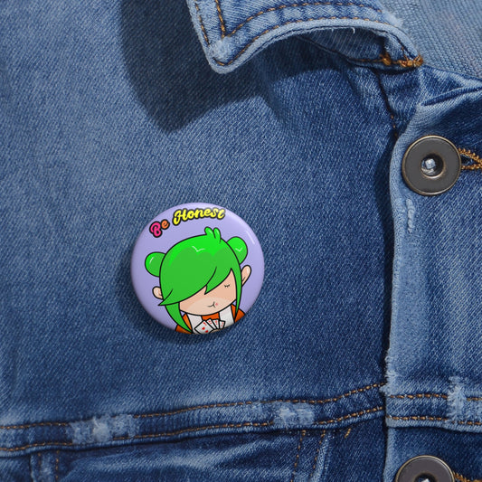 AlphaBetty Be Honest Pin Buttons