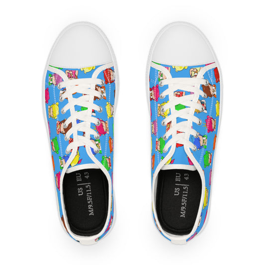 AlphaBetty Men's Low Top Sneakers