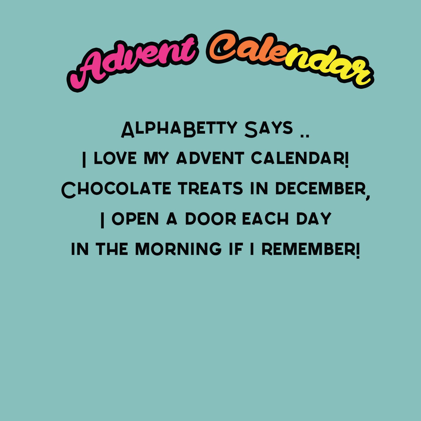 AlphaBetty Doodles: I Love Christmas!