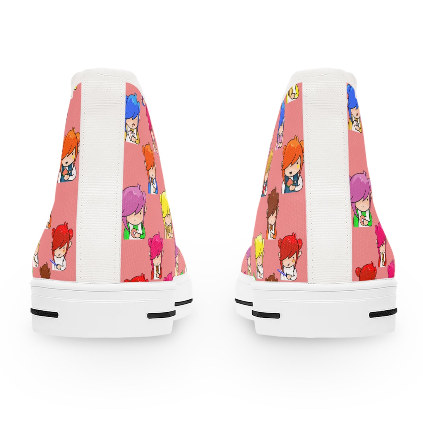 AlphaBetty Women's High Top Sneakers