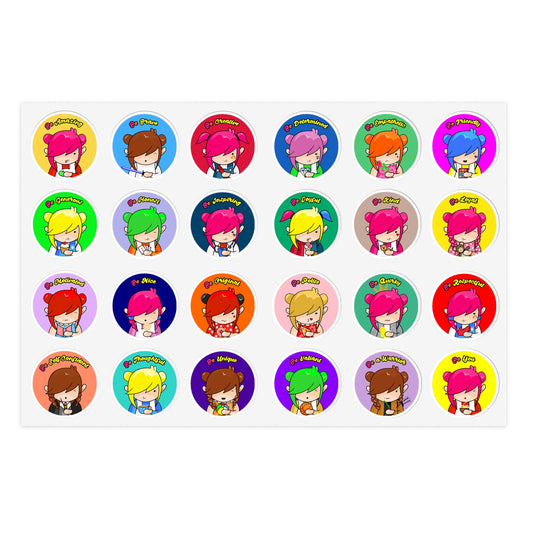 AlphaBetty Inspirational Sticker Sheets