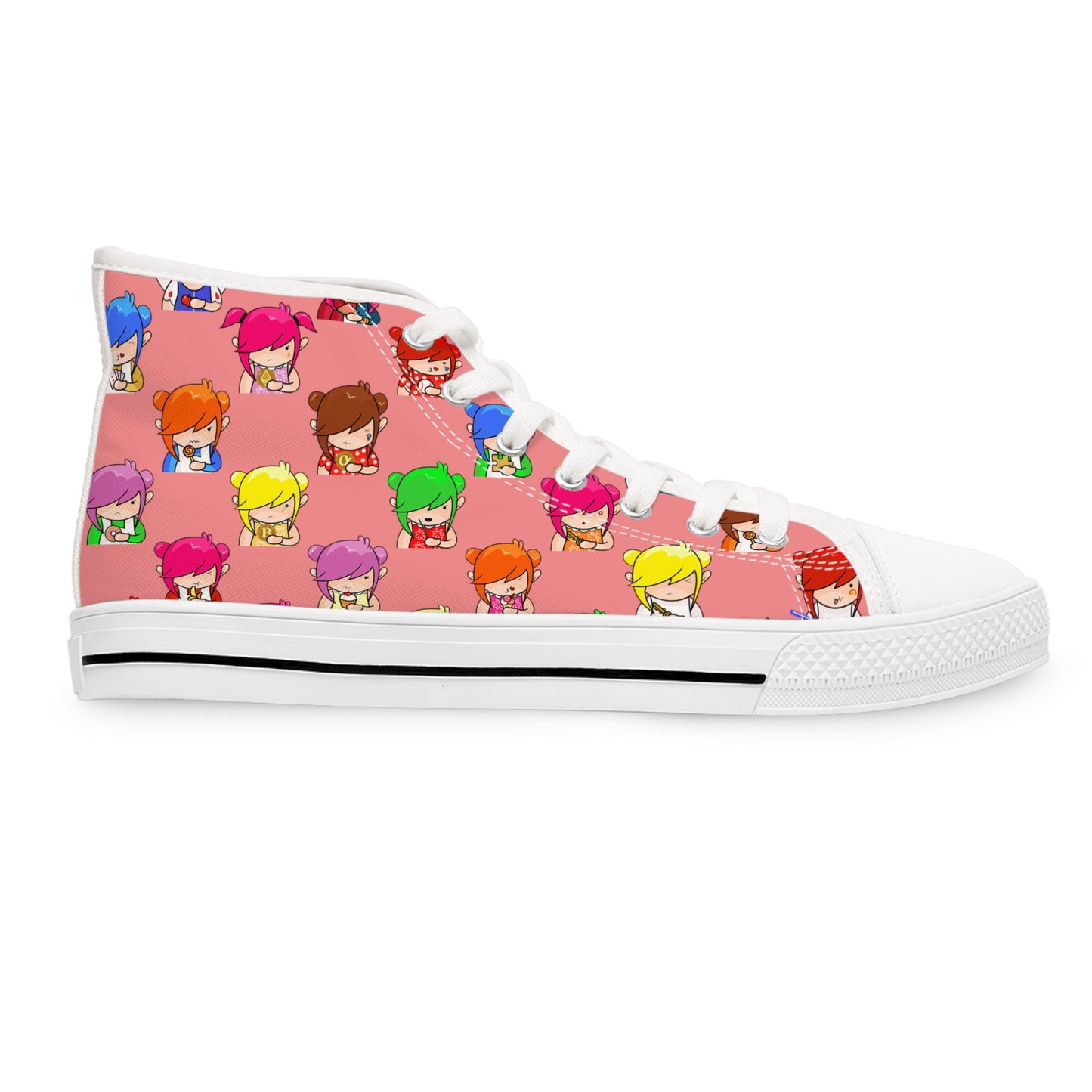 AlphaBetty Women's High Top Sneakers