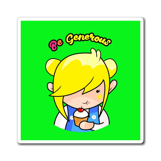AlphaBetty Be Generous Magnets