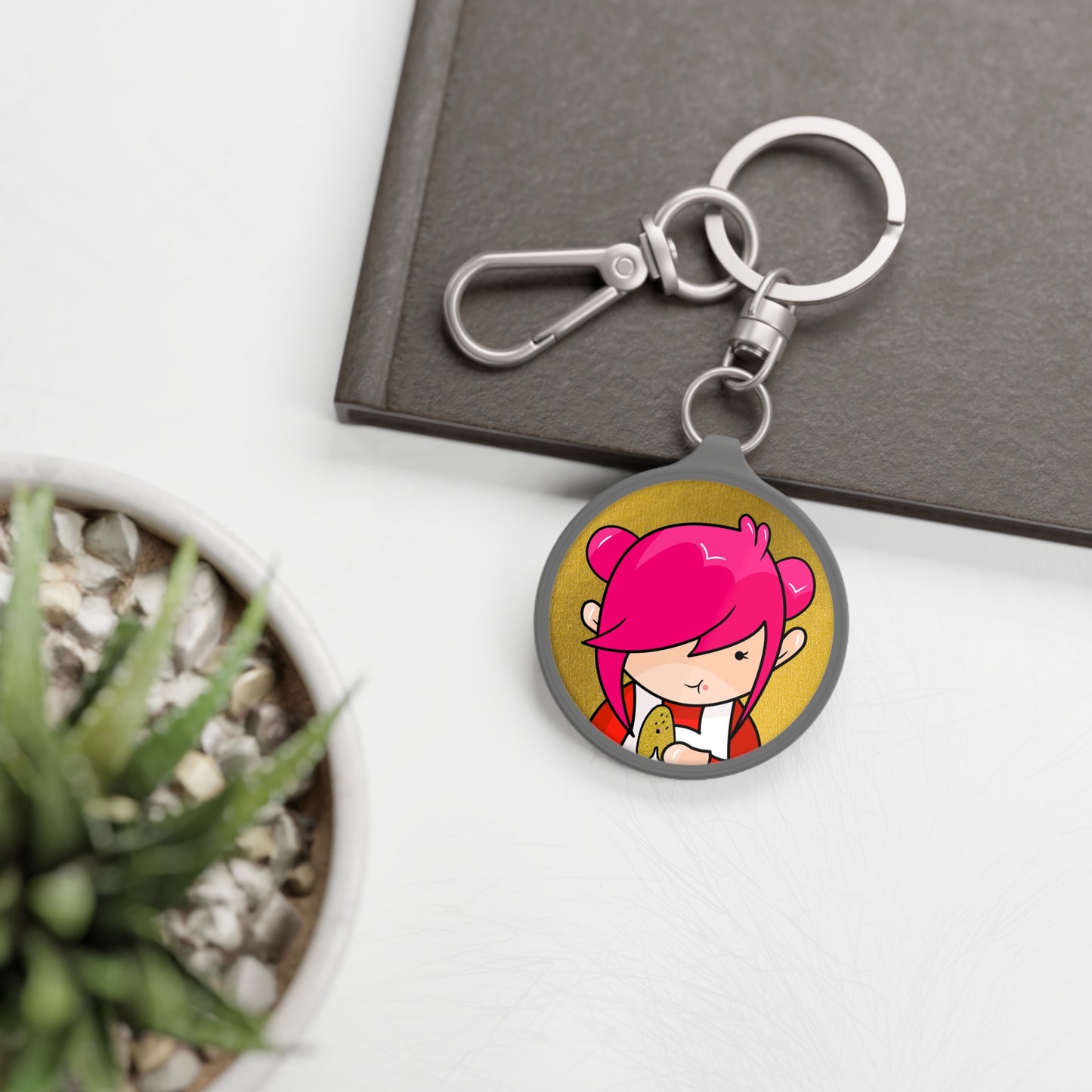 AlphaBetty A Keyring Tag