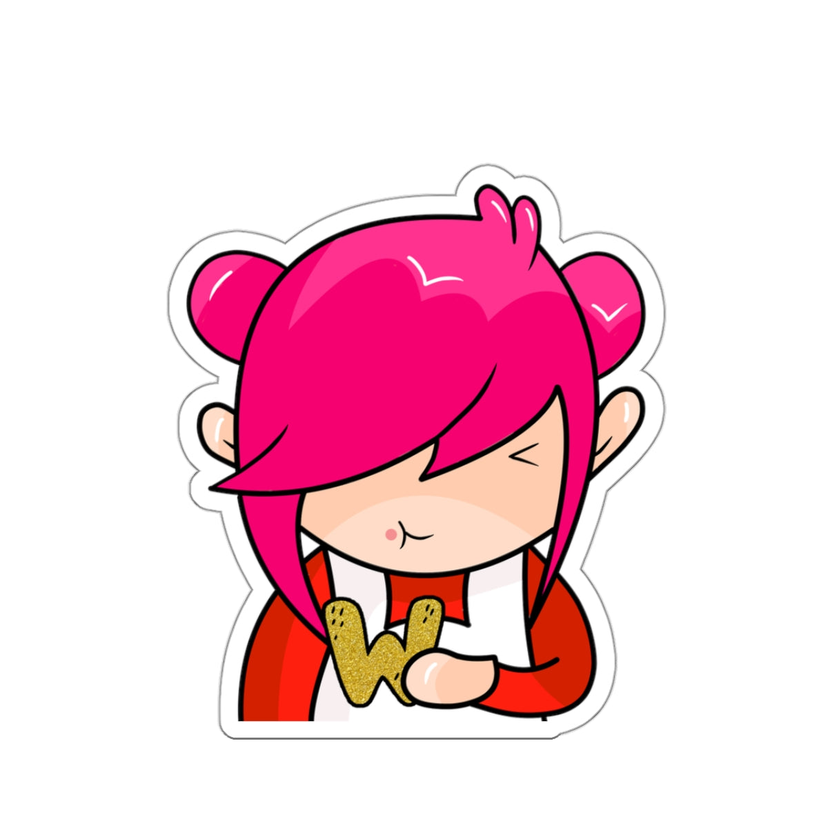 AlphaBetty W Stickers