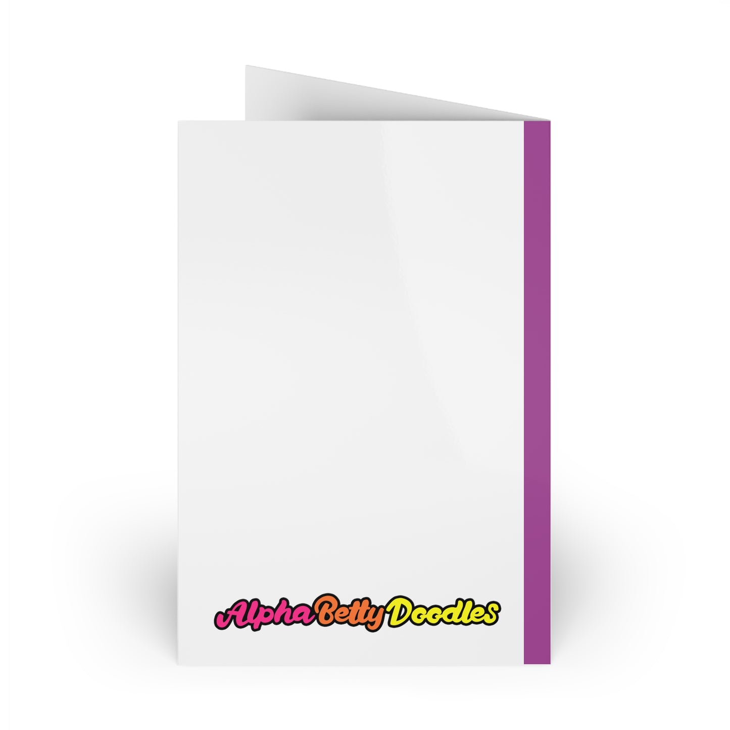 AlphaBetty Happy Birthday Cards (1 or 10-pcs)