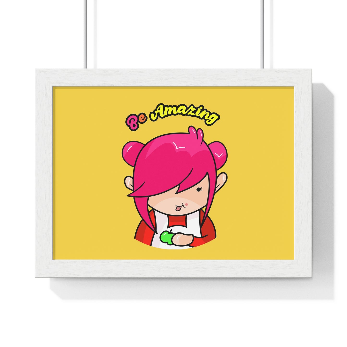 AlphaBetty Be Amazing Premium Framed Horizontal Poster