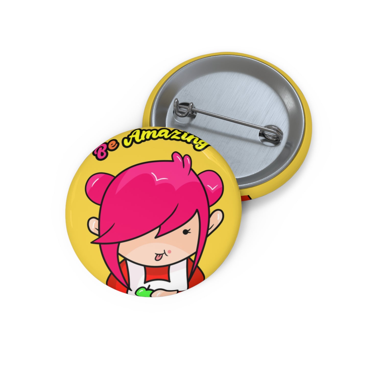 AlphaBetty Be Amazing Pin Buttons