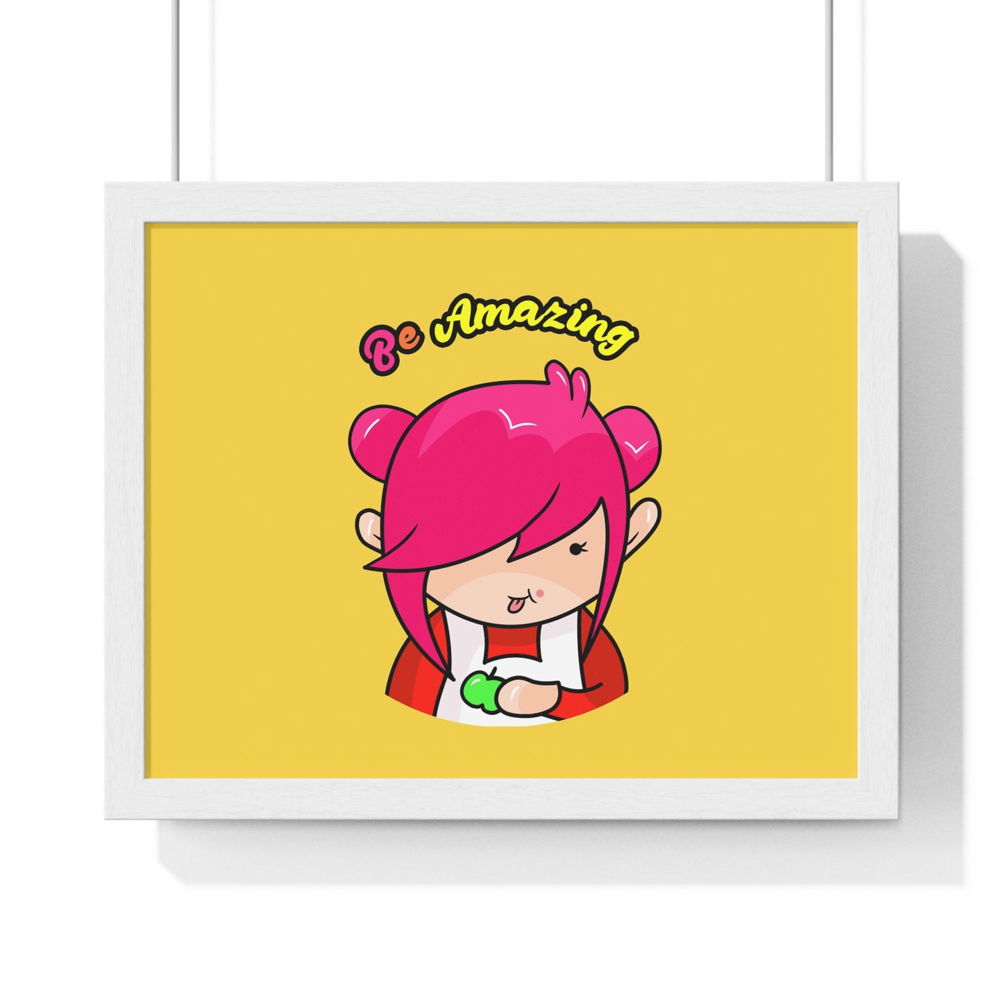AlphaBetty Be Amazing Premium Framed Horizontal Poster