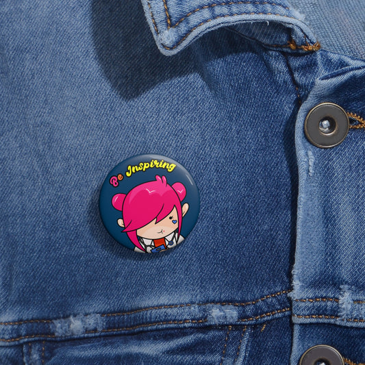 AlphaBetty Be Inspiring Pin Buttons