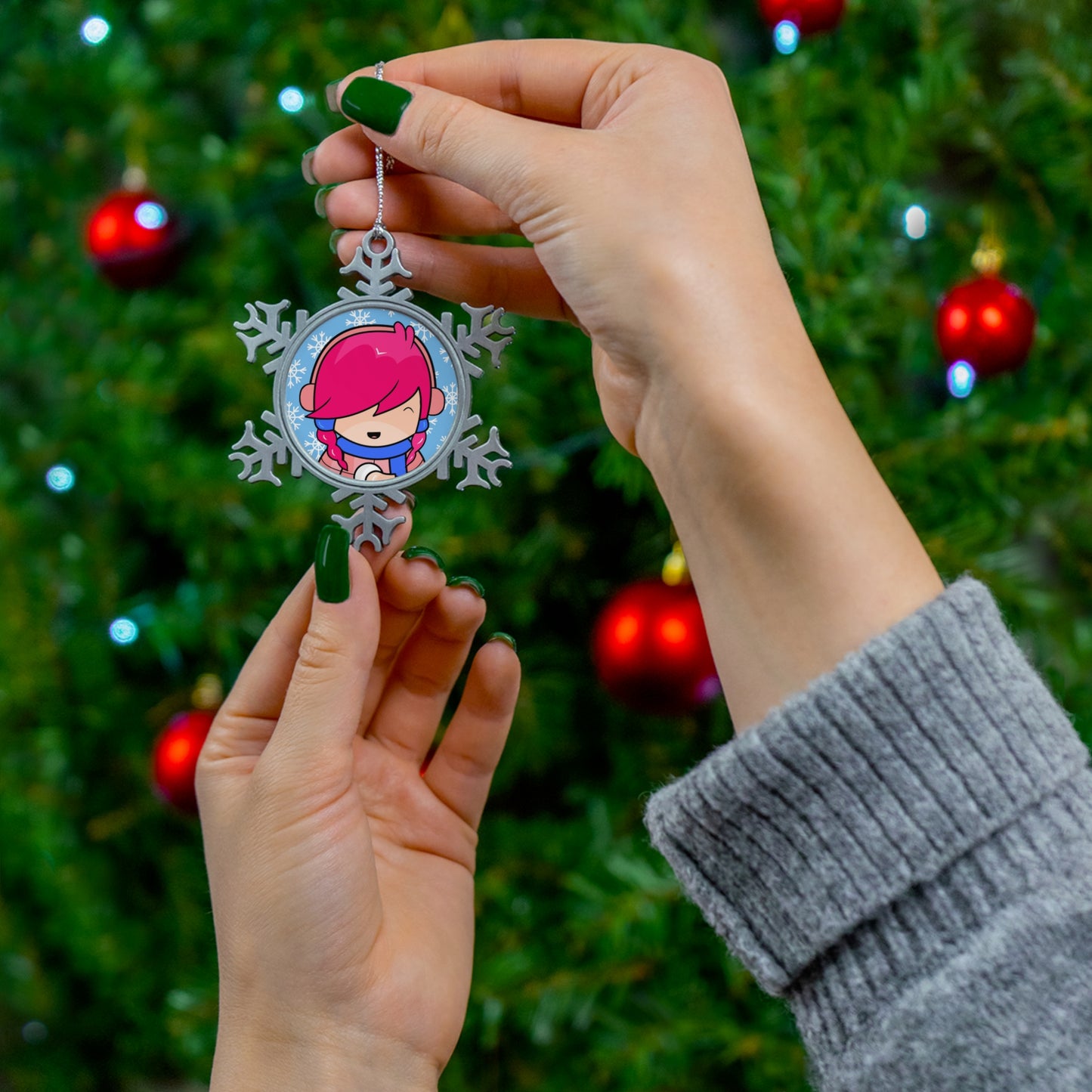 AlphaBetty Snowflake Ornament