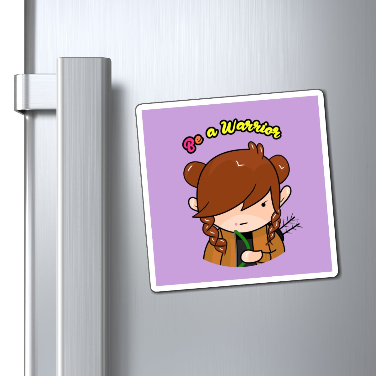 AlphaBetty Be A Warrior Magnets