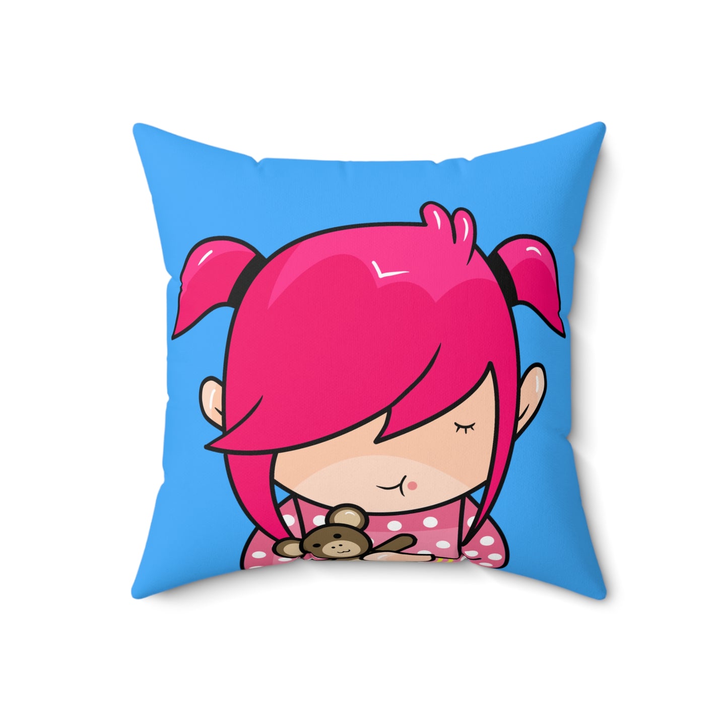 AlphaBetty Spun Polyester Square Pillow