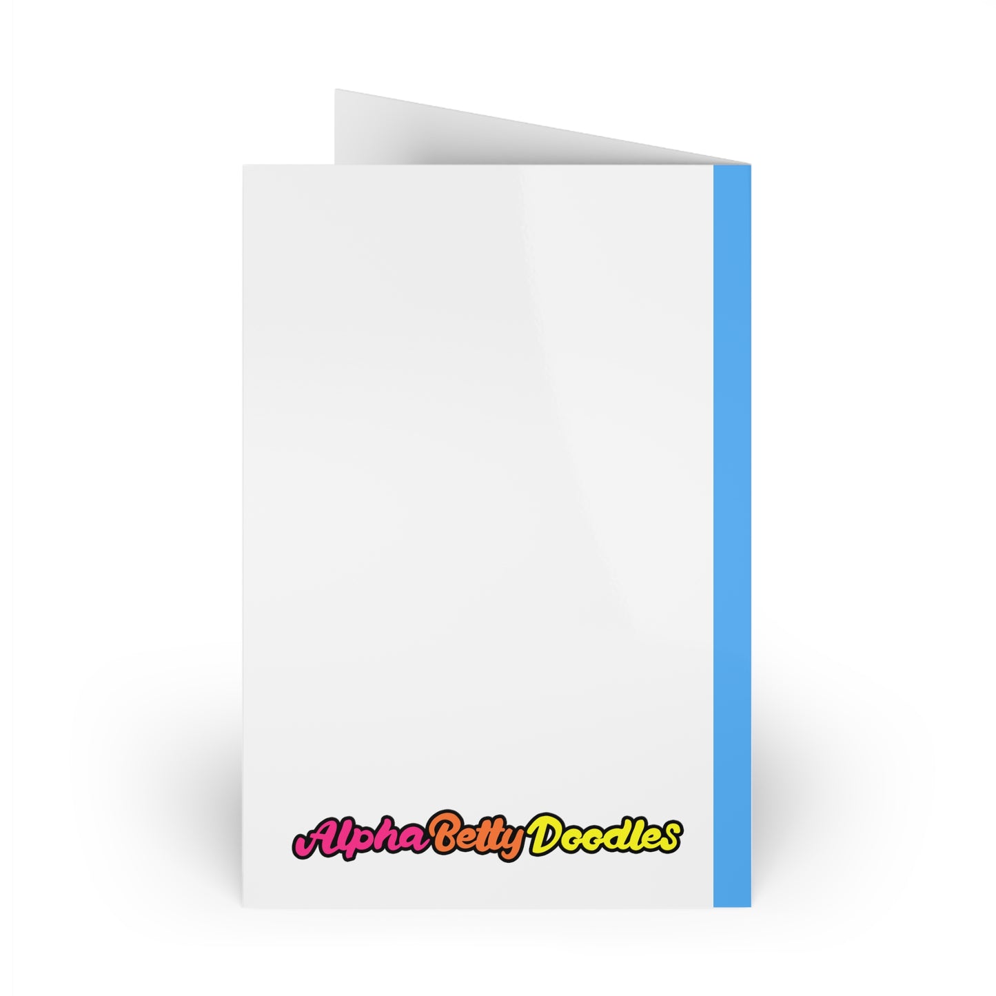 AlphaBetty Happy 6th Birthday Cards (1 or 10-pcs)