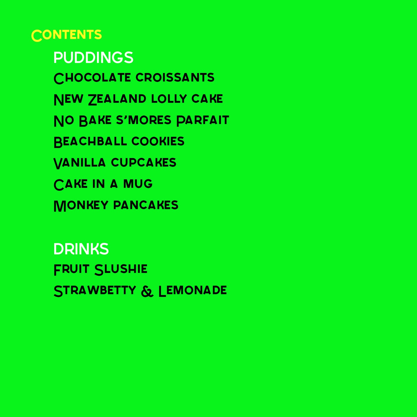 AlphaBetty Doodles: Cookery Book