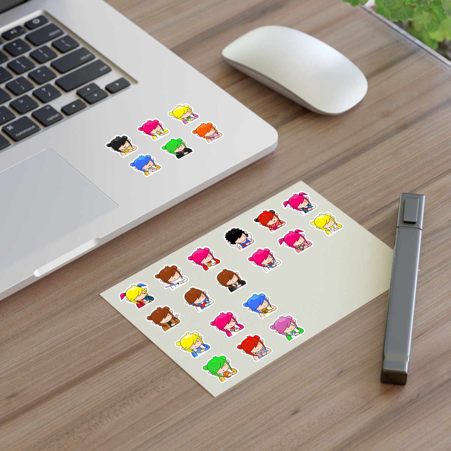 AlphaBetty Character Sticker Sheets