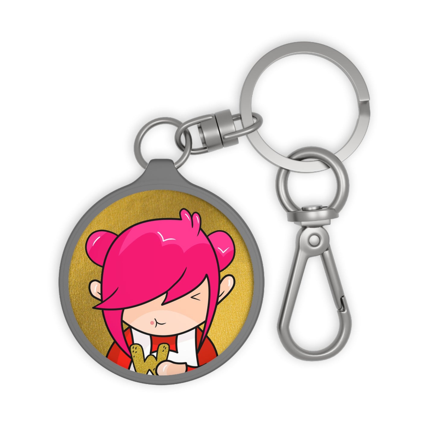 AlphaBetty W Keyring Tag