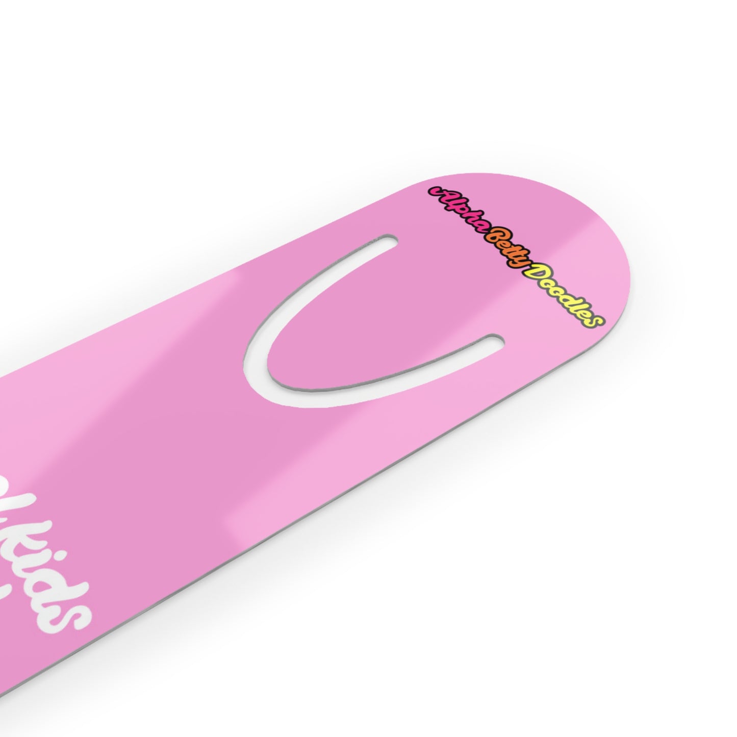 AlphaBetty Pink Bookmark