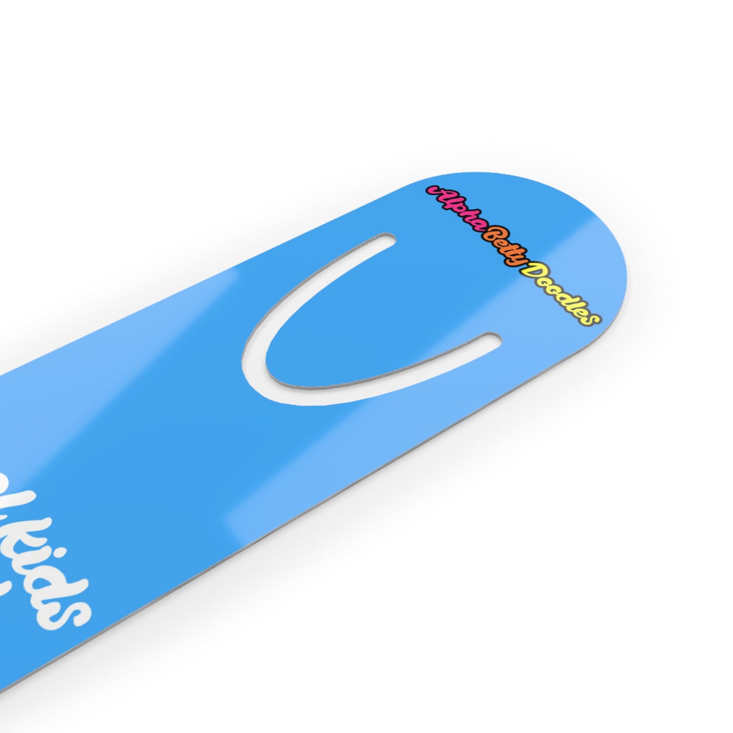 AlphaBetty Blue Bookmark