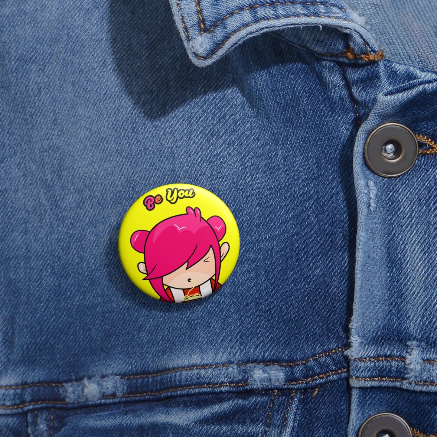 AlphaBetty Be You Pin Buttons