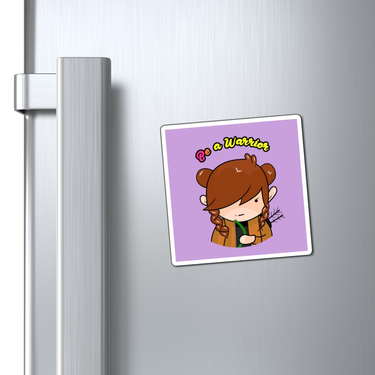 AlphaBetty Be A Warrior Magnets