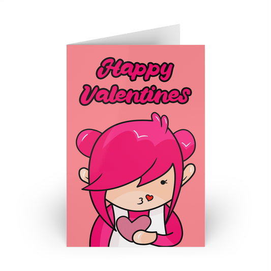 AlphaBetty Valentines Cards (1 or 10-pcs)