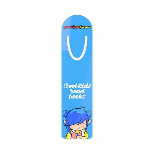 AlphaBetty Blue Bookmark